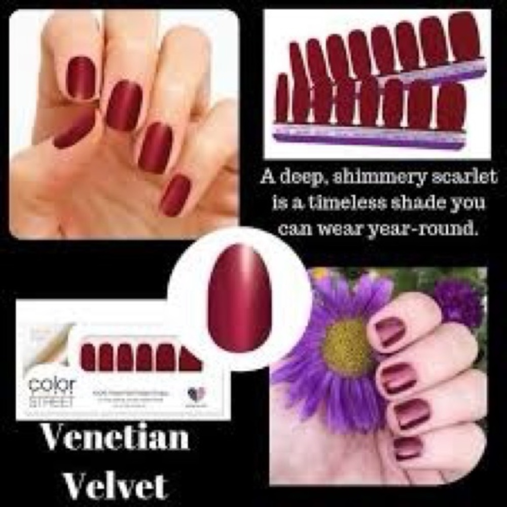 Colorstreet Venetian Velvet nail polish strips